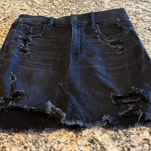AE next level stretch denim skirt